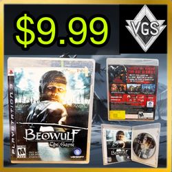 *RETRO* Beowulf The Game PlayStation 3 2007