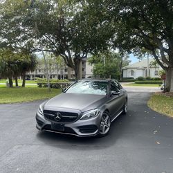 2017 Mercedes-Benz C300 AMG Line – Clean Title – 58k Miles