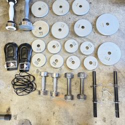 Gym Weights/ Dumbbells/boxing Gloves Etc 