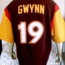 Rare San Diego Padres Tony Gwynn Authentic Nike throwback jersey Men M/L