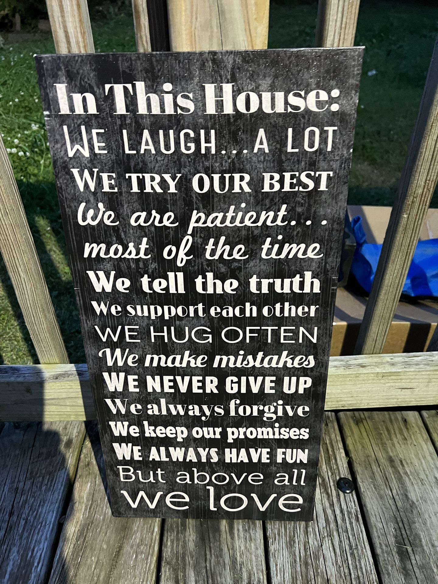 “In this House” print