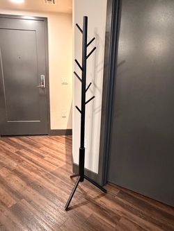 Black Coat Rack