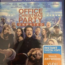 OFFICE Christmas PARTY Unrated (Blu-Ray + DVD + Digital-2016) NEW!