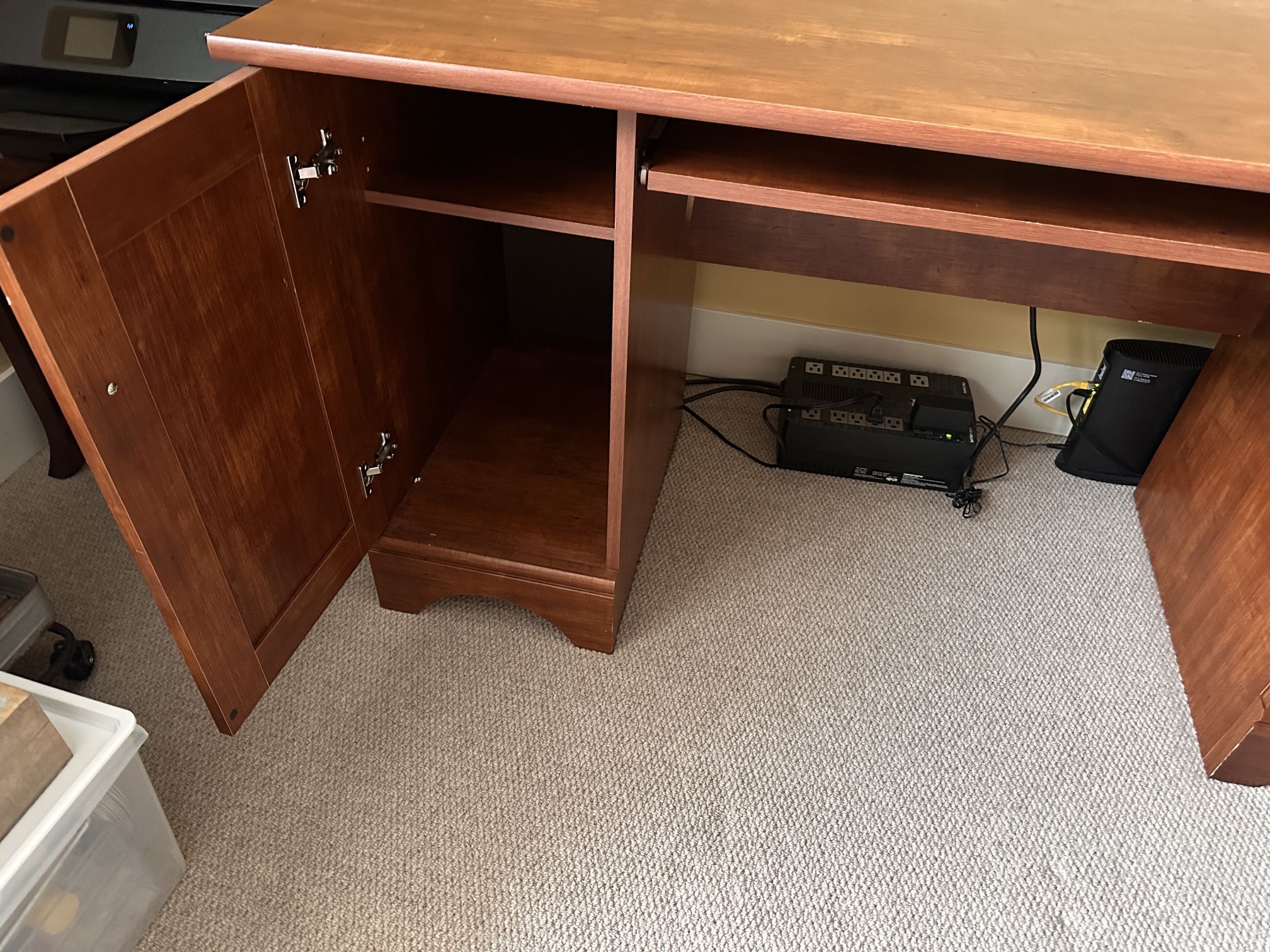 FREE Solid Wood Desk — Great Condition! (You Pick Up)