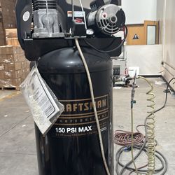 Craftsman 150 PSI 60 gallon air compressor