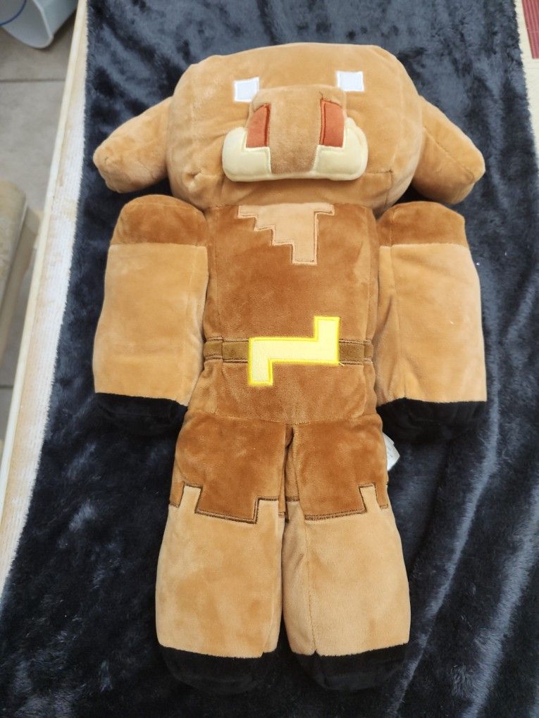 MineCraft 20" Piglin 21 Plush Pillow
