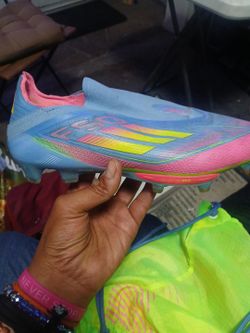 Used Adidas f50 laceless soccer cleats
