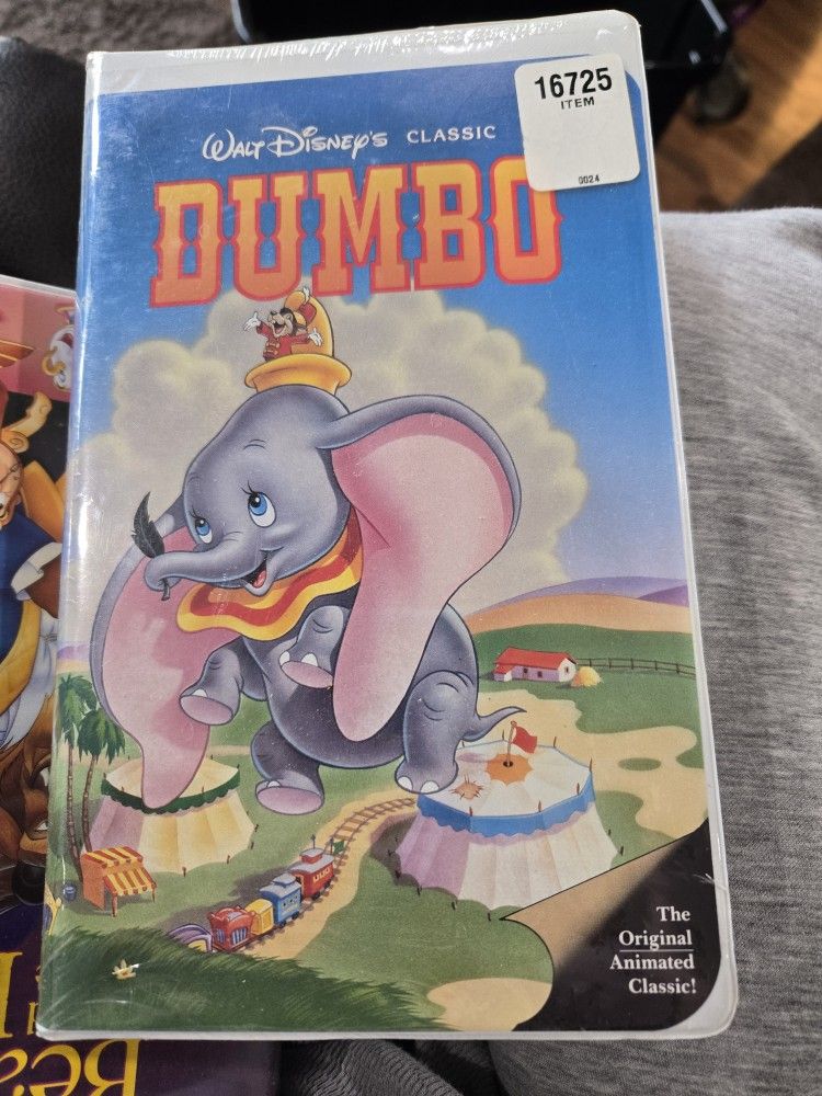 Disney Dumbo VHS Sealed Never Used