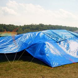 Blue Tarp 40x60
