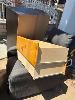 Wooden Dresser Drawers