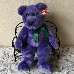 NWT TY Employee bear beanie Buddy