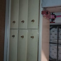 White/ Off White Dresser 