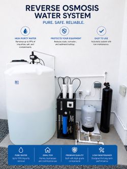Reverse Osmosis Water system