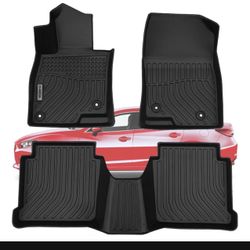 New in the box orealtrend Black Floor Mats Liners Replacement for Mazda 62014-2021 Heavy Duty All Weather Guard Front Rear Auto Carpet-Custom Fit-Toug