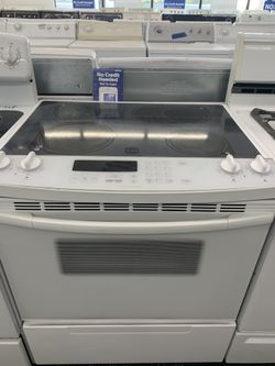 Kitchen aid electric glass top slide in