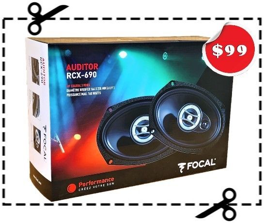 Auditor Series Car Speakers 6x9 Inch 3-Way Coaxial Speaker System 160 Watts 🚨 Payment Options Available 🚨 No Credit Needed 🚨