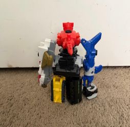 McDonald's 2013 Power Rangers Mega Force Gosei Megazord Happy Meal missing Wings