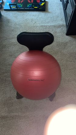 Isokinetics balance ball w/chair