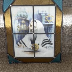 Rabii Glass Frame Art