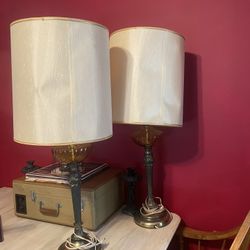 Antique Side Table Lamps