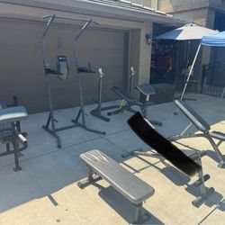 Gym Equipment All 5-For $150 (will sell separately)