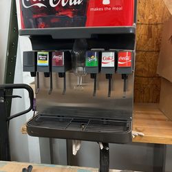 Soda machine 6 Stations With Ice Dispenser