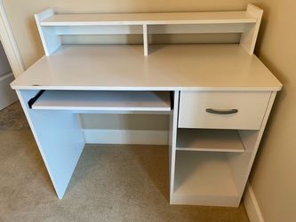 White desk