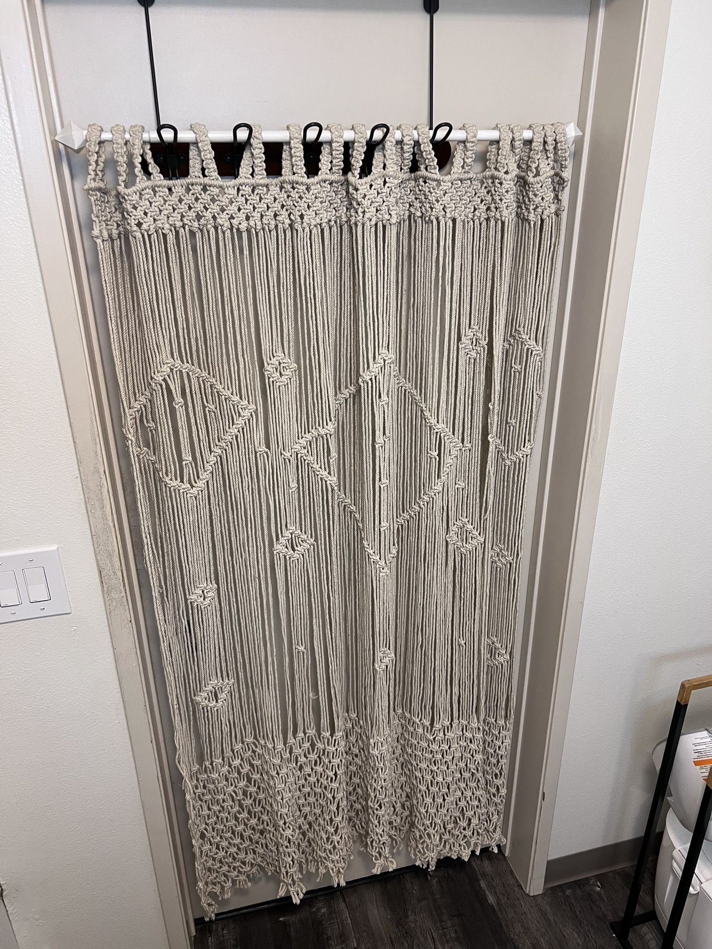 MACRAME DOOR/WINDOW CURTAIN