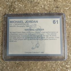 Pristine Rare Jordan NC Card