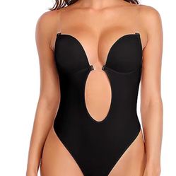 Beauty seamless bodysuit with invisible shoulder straps  Size: M 
