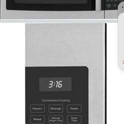 GE Microwave Stainless Steel 
