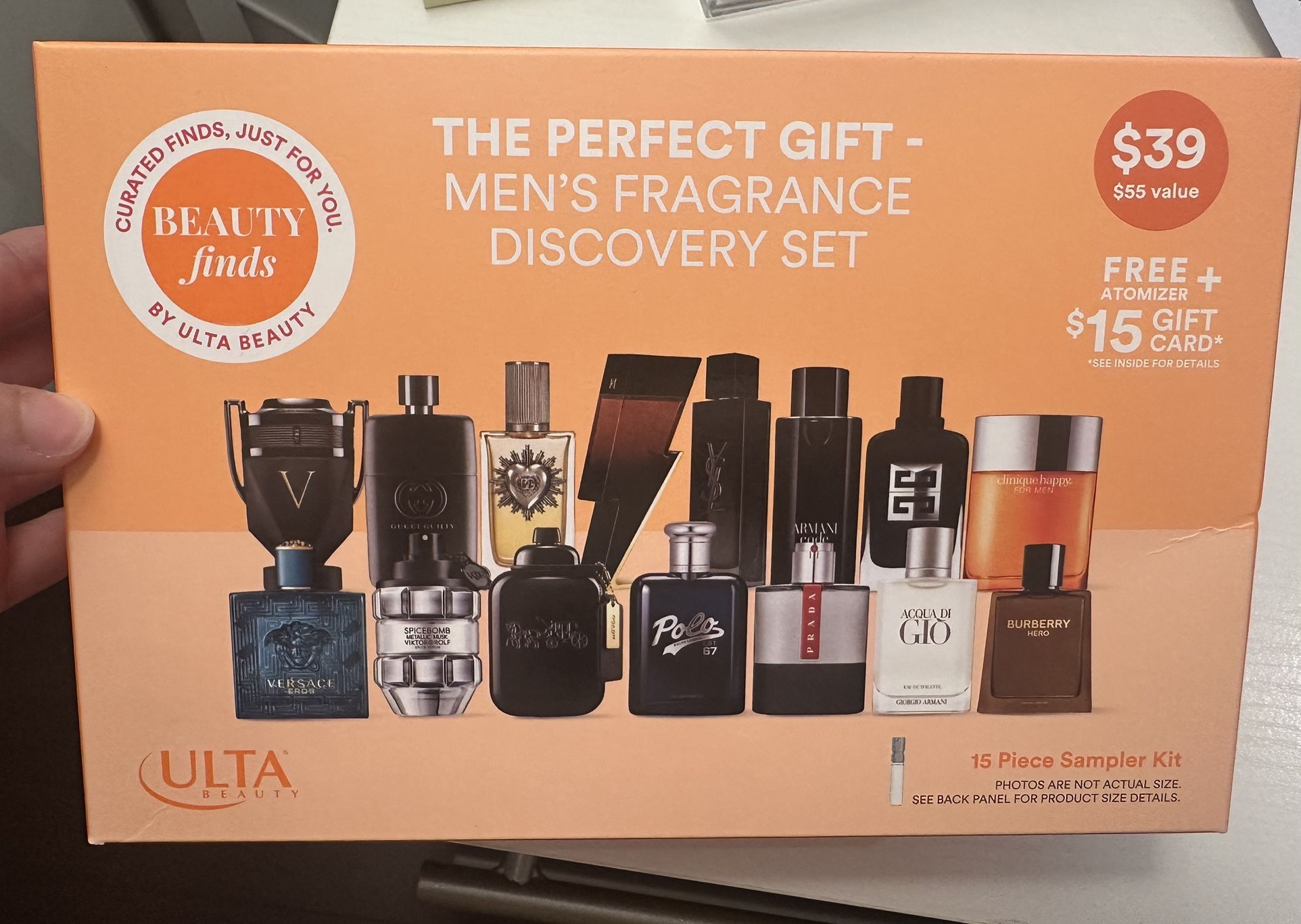 Men’s Cologne Fragrance Discovery Sample Set + $15 GC