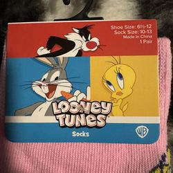 Tweety Bird High Socks