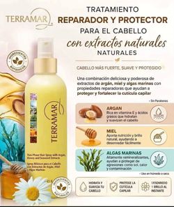 Spray para desenredar el cabello