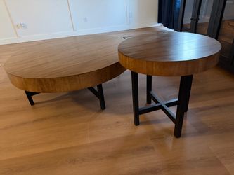 Coffee and side table