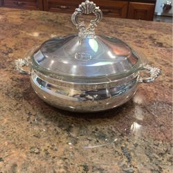 Rogers 8” Silver Plate Chafing Dish