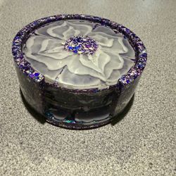 Resin 3D Bloom Coasters