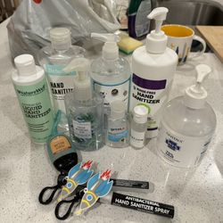 hand sanitizers
