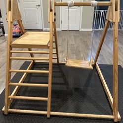 Wooden Play Gym Indoor