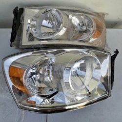 06-08 Dodge Ram Headlights Faros Calaveras Micas Luces 