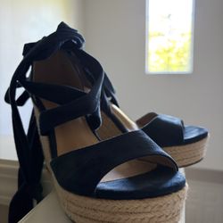Espadrille Wedge Blue