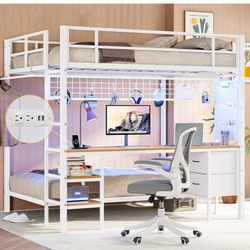 Bunk Bed With Desk