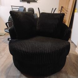 2 Piece Sofa And Swivel Chair Midnight Madness From Ashley's Furniture 