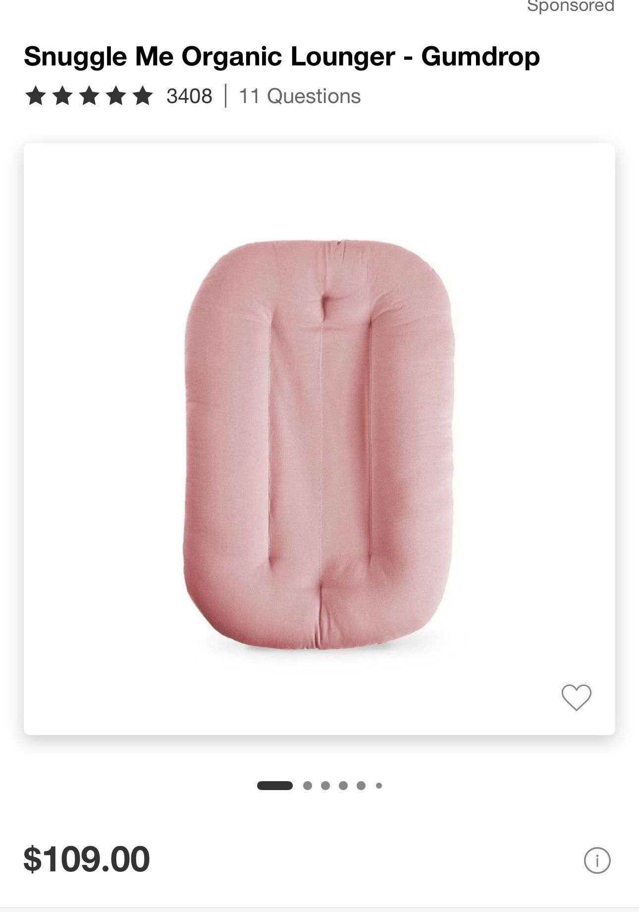 Snuggle Me Lounger