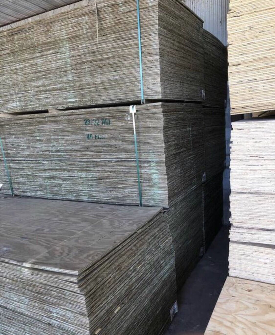 Pressure Treated Plywood - 3/4x4x8 PT - 5 Ply - $32 each