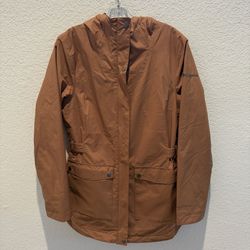 Brown Columbia Sportswear women's waterproof jacket #outdoor  Women’s Small MAKE AN OFFER !!! 