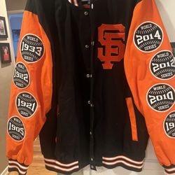 SF Giants World Series Jacket In Double XL