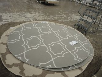 1246MM0123 Rug - Gray With White | Carpet
