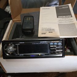 CLARION ARX 6370 CAR RADIO