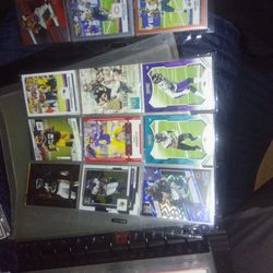Rare Ultra Rare Football Collection Trevor Lawrence N Justin Fields 